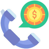 external Telephone-finance-goofy-flat-kerismaker icon