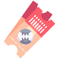 external Ticket-baseball-goofy-flat-kerismaker icon