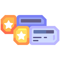 external Ticket-birthday-party-goofy-flat-kerismaker icon