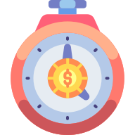 external Time-banking-goofy-flat-kerismaker icon