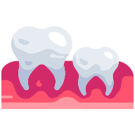 external Tooth-Milk-dentistry-goofy-flat-kerismaker icon
