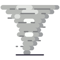 external Tornado-weather-goofy-flat-kerismaker icon
