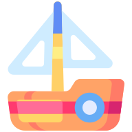 external Toy-Boat-baby-shower-goofy-flat-kerismaker icon