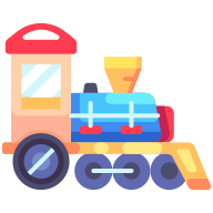 external Toy-Train-baby-shower-goofy-flat-kerismaker icon