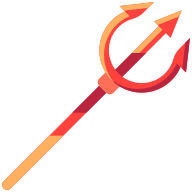 external Trident-halloween-goofy-flat-kerismaker icon