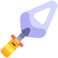 external Trowel-construction-goofy-flat-kerismaker icon