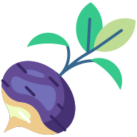 external Turnip-vegetable-goofy-flat-kerismaker icon