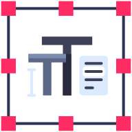 external Typhography-graphic-design-goofy-flat-kerismaker icon