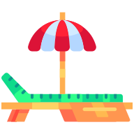 external Umbrella-and-Chair-summer-goofy-flat-kerismaker icon