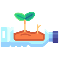 external Upcycle-ecology-goofy-flat-kerismaker icon