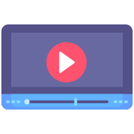 external Video-Streaming-communication-goofy-flat-kerismaker icon