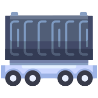 external Wagoon-Container-logistic-goofy-flat-kerismaker icon