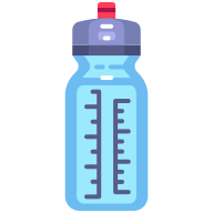 external Water-Bottle-fitness-goofy-flat-kerismaker icon