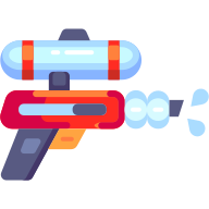 external Water-Gun-summer-goofy-flat-kerismaker icon