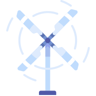 external Windmill-ecology-goofy-flat-kerismaker icon