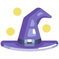external Witch-hat-halloween-goofy-flat-kerismaker icon