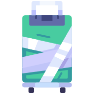 external Wraping-airport-goofy-flat-kerismaker icon