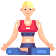 external Yoga-fitness-goofy-flat-kerismaker icon
