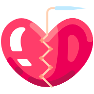 external stitch-love-goofy-flat-kerismaker icon