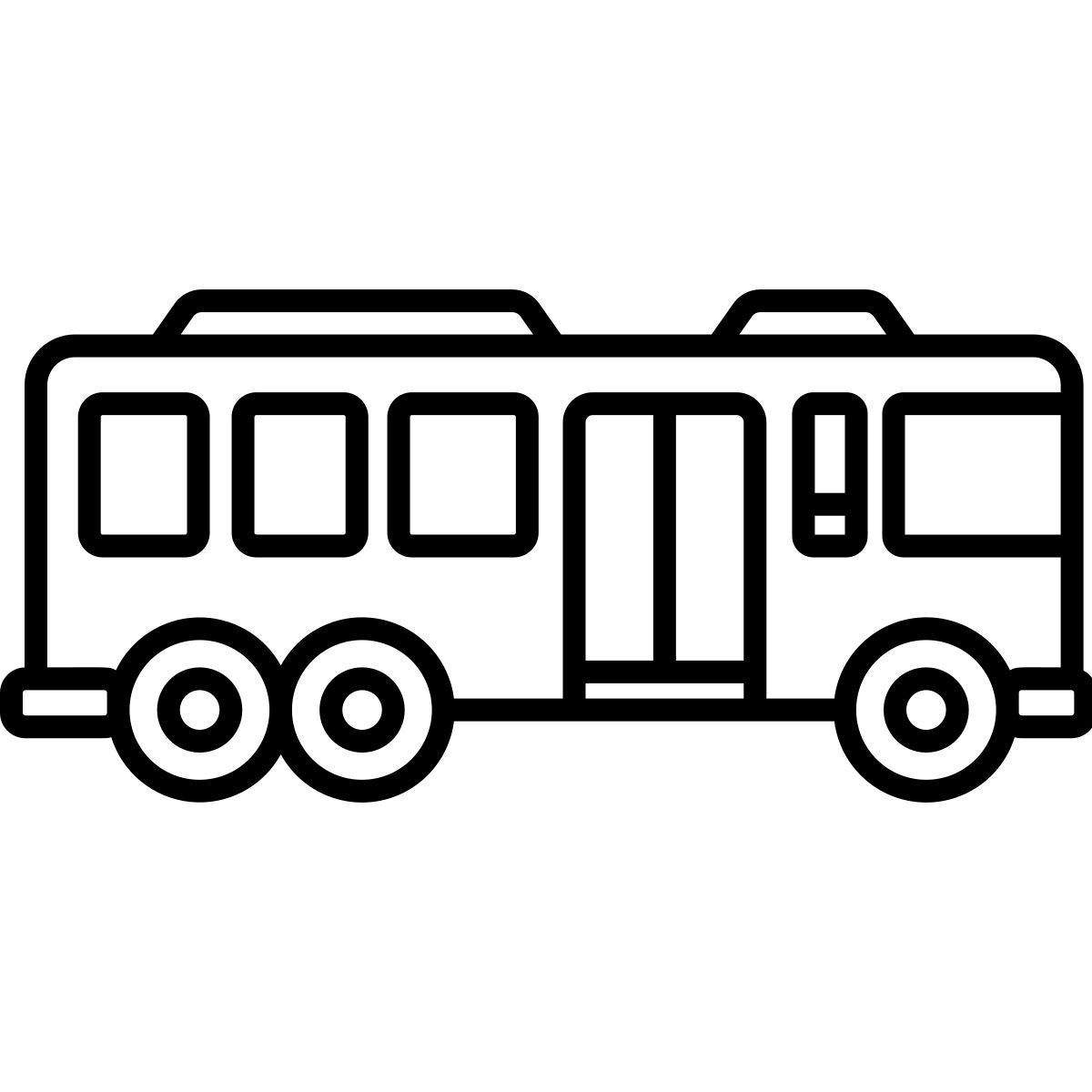 airport bus icon