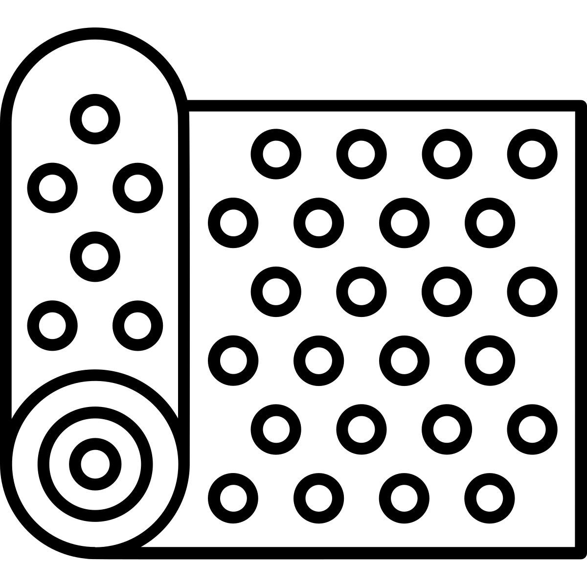 pellicola a bolle icon