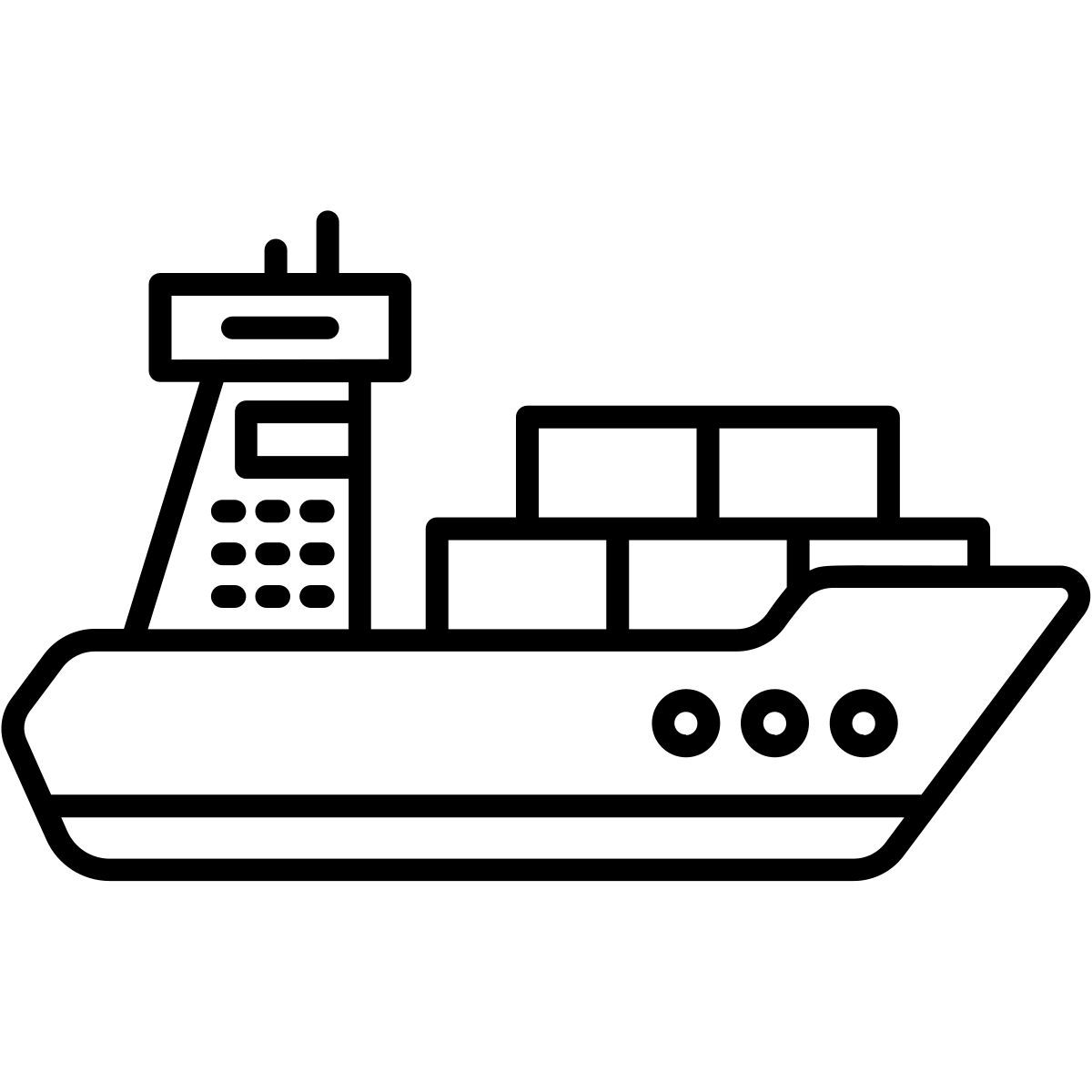 cargo ship icon