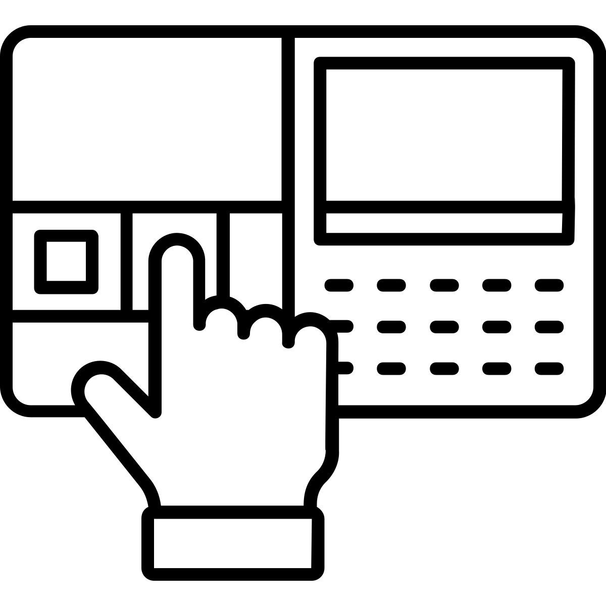 finger print icon