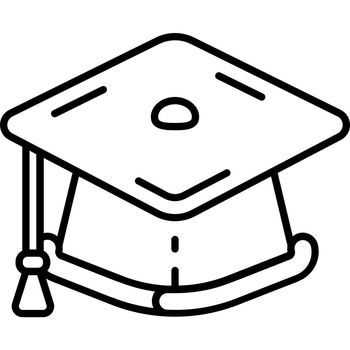 graduate cap icon
