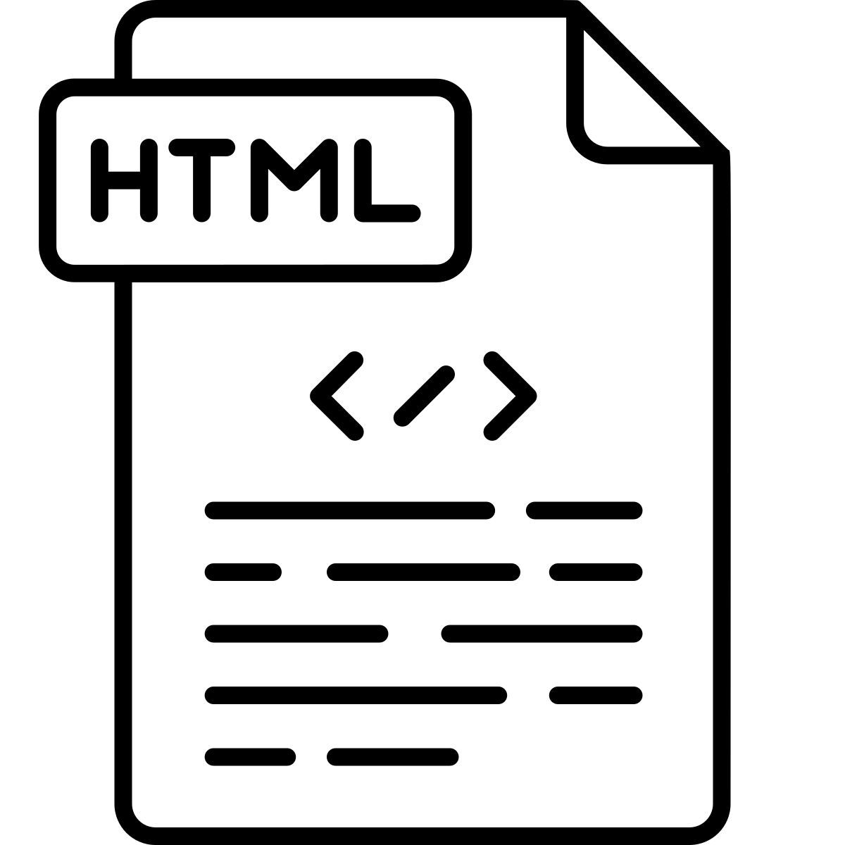 html icon