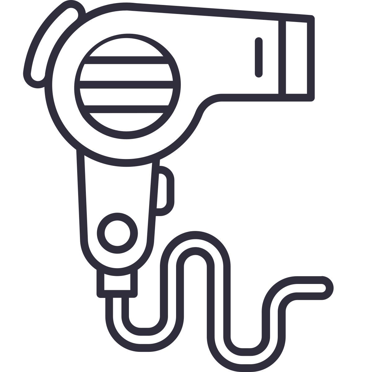 hair dryer icon
