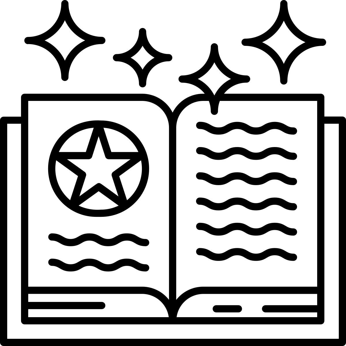 magic book icon