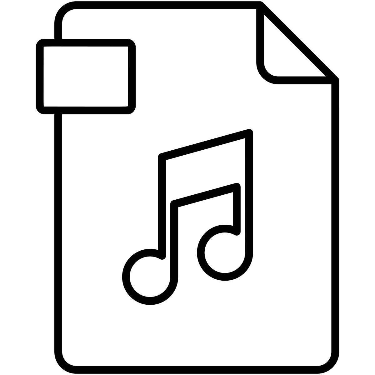 music file icon