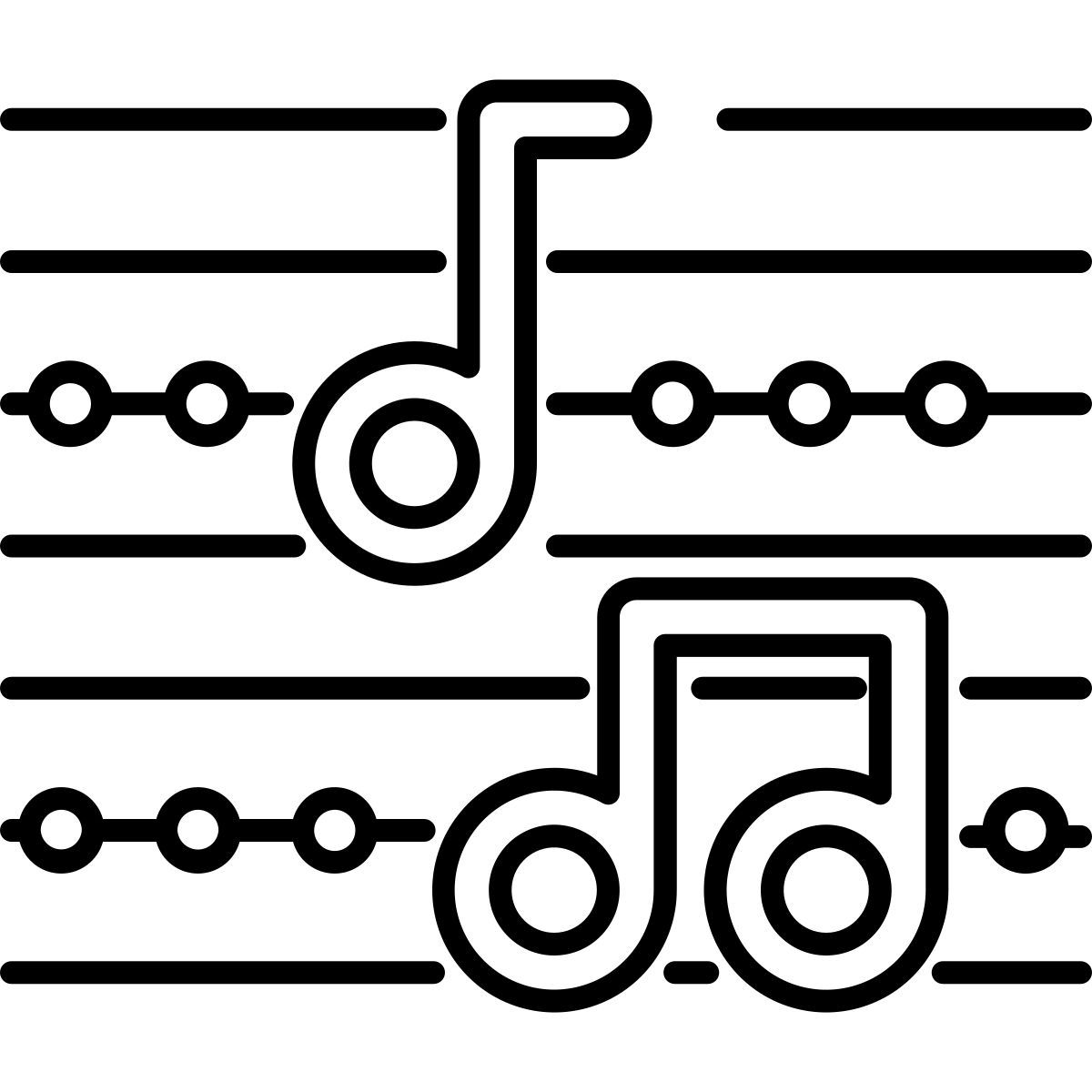 music pantagram icon