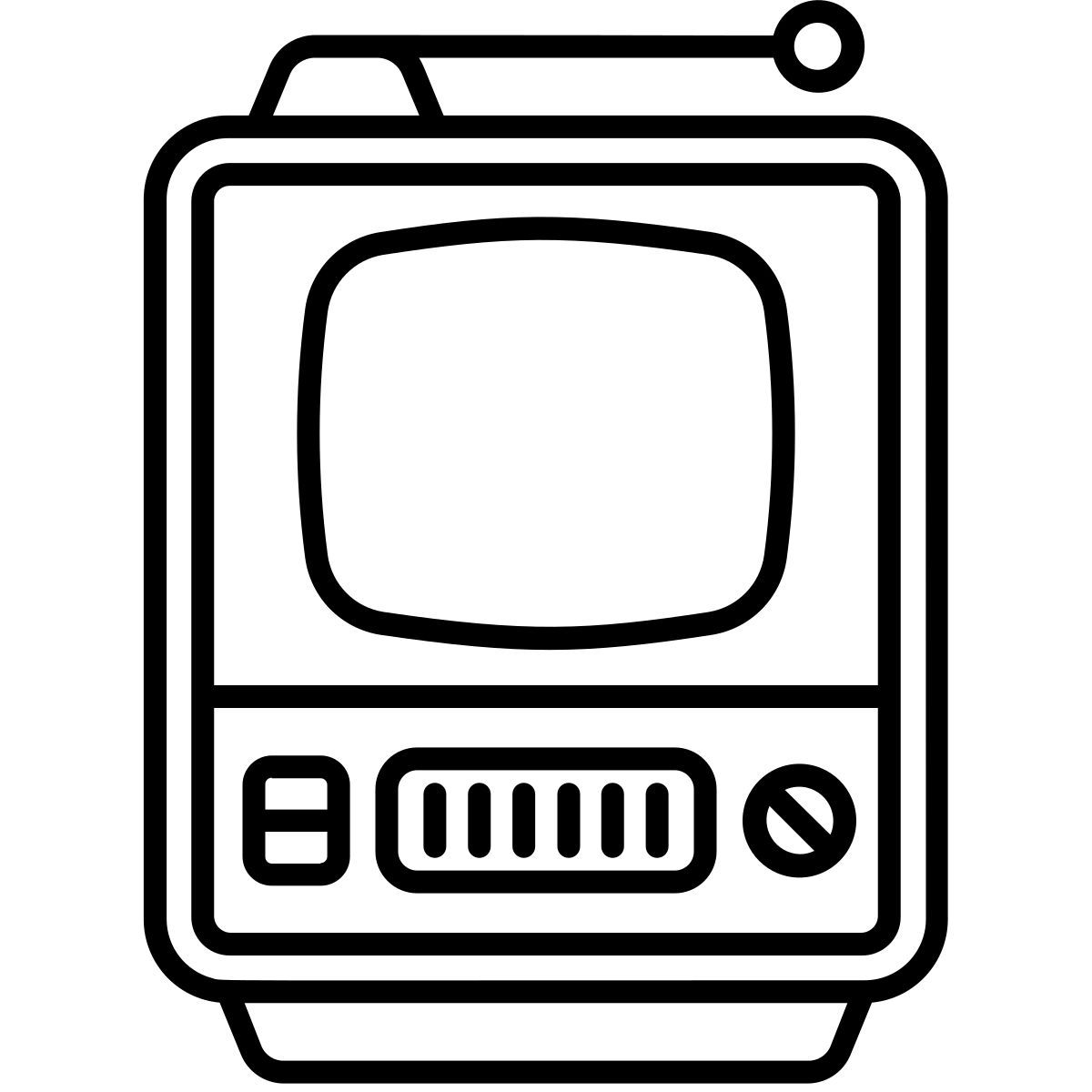 old tv icon