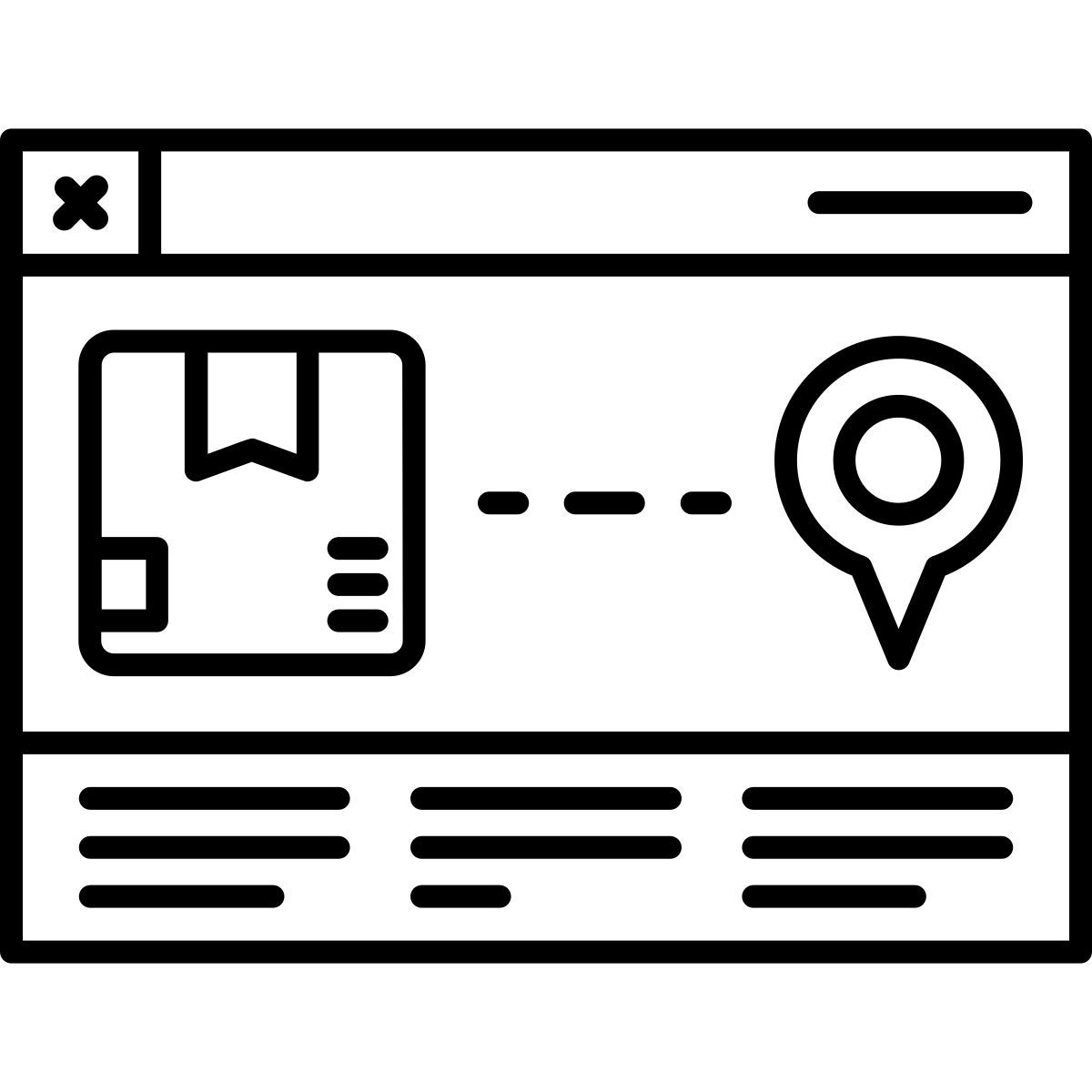 seguimiento en línea icon