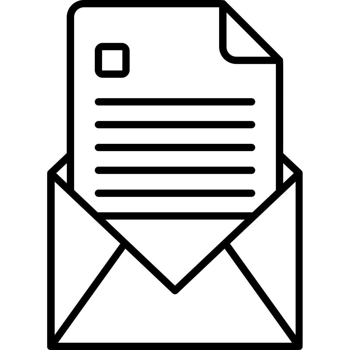 open mail icon
