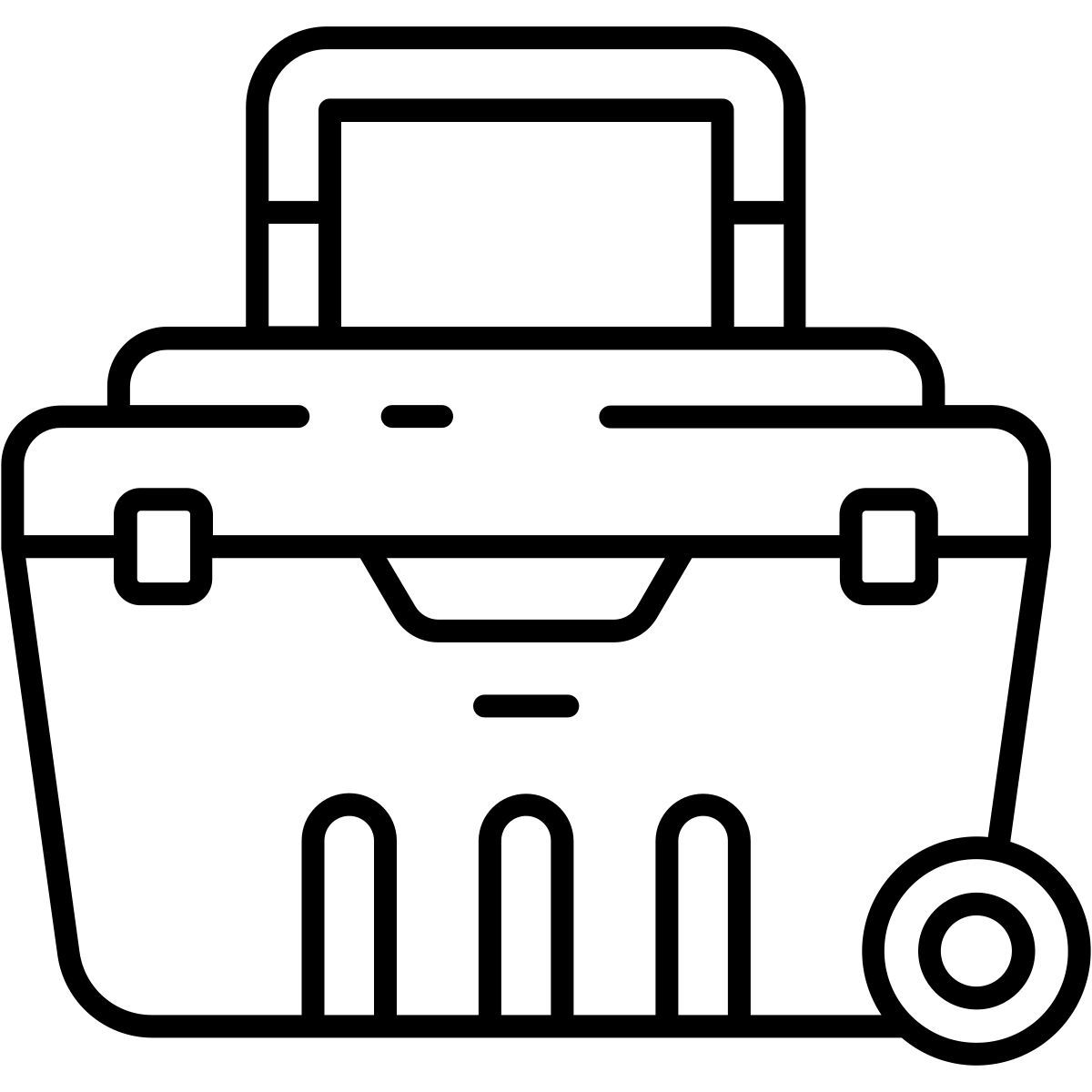 portable fridge icon
