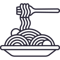 external Spaghetti-international-food-goofy-line-kerismaker icon