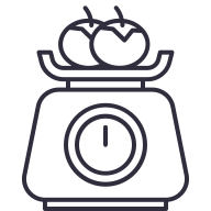 external Weight-scale-groceries-goofy-line-kerismaker icon