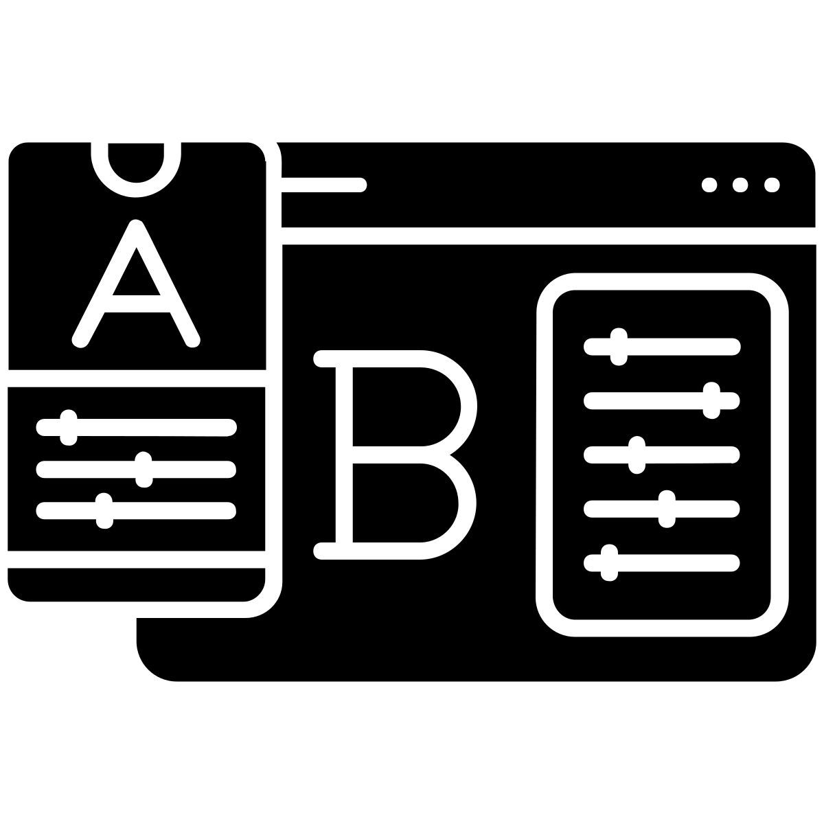 ab testing icon