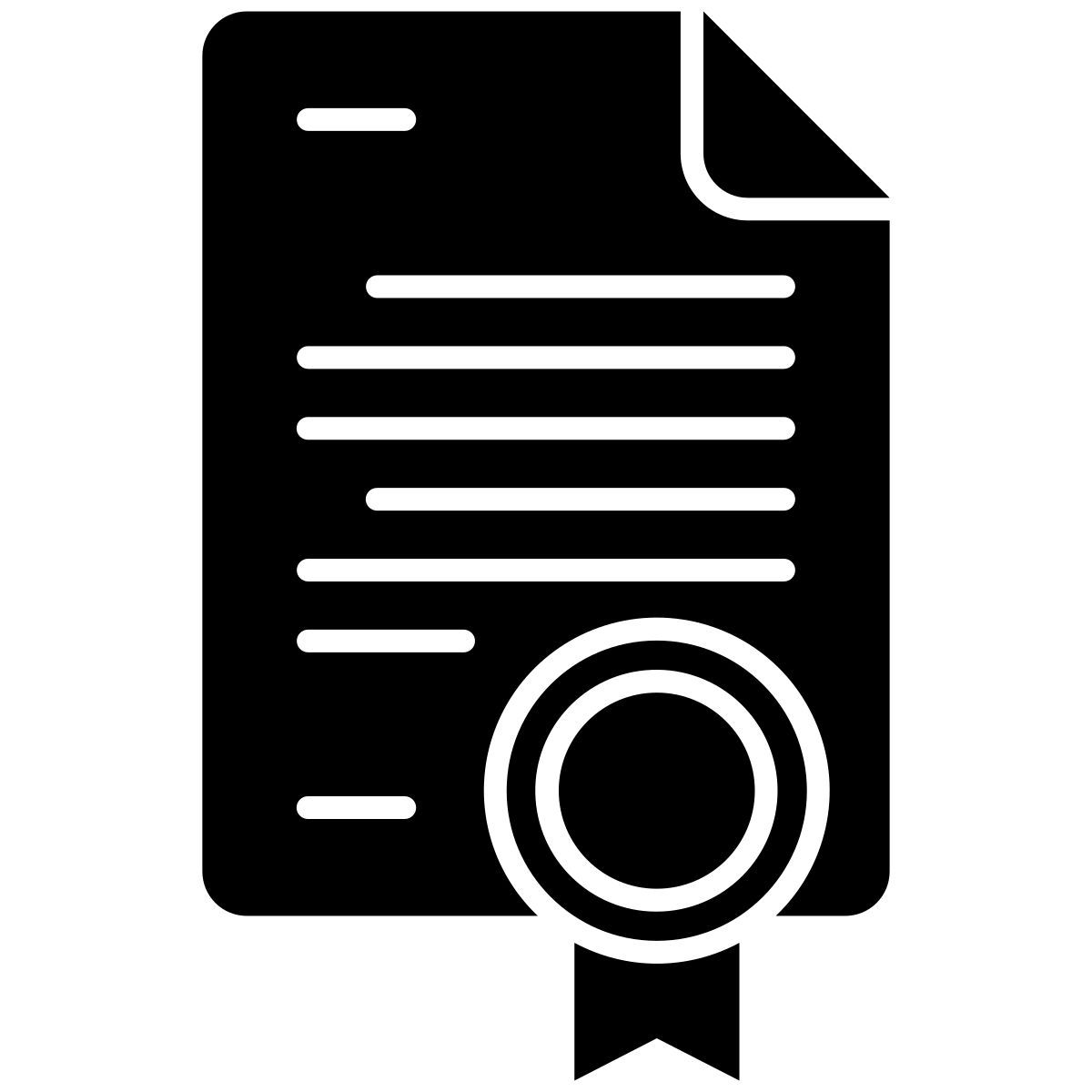certificate icon
