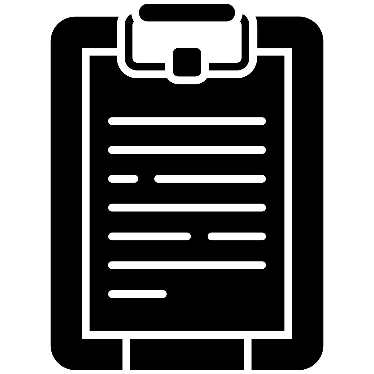 clipboard icon
