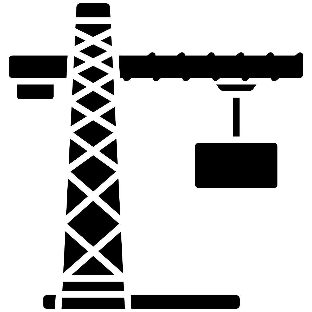 crane tower icon