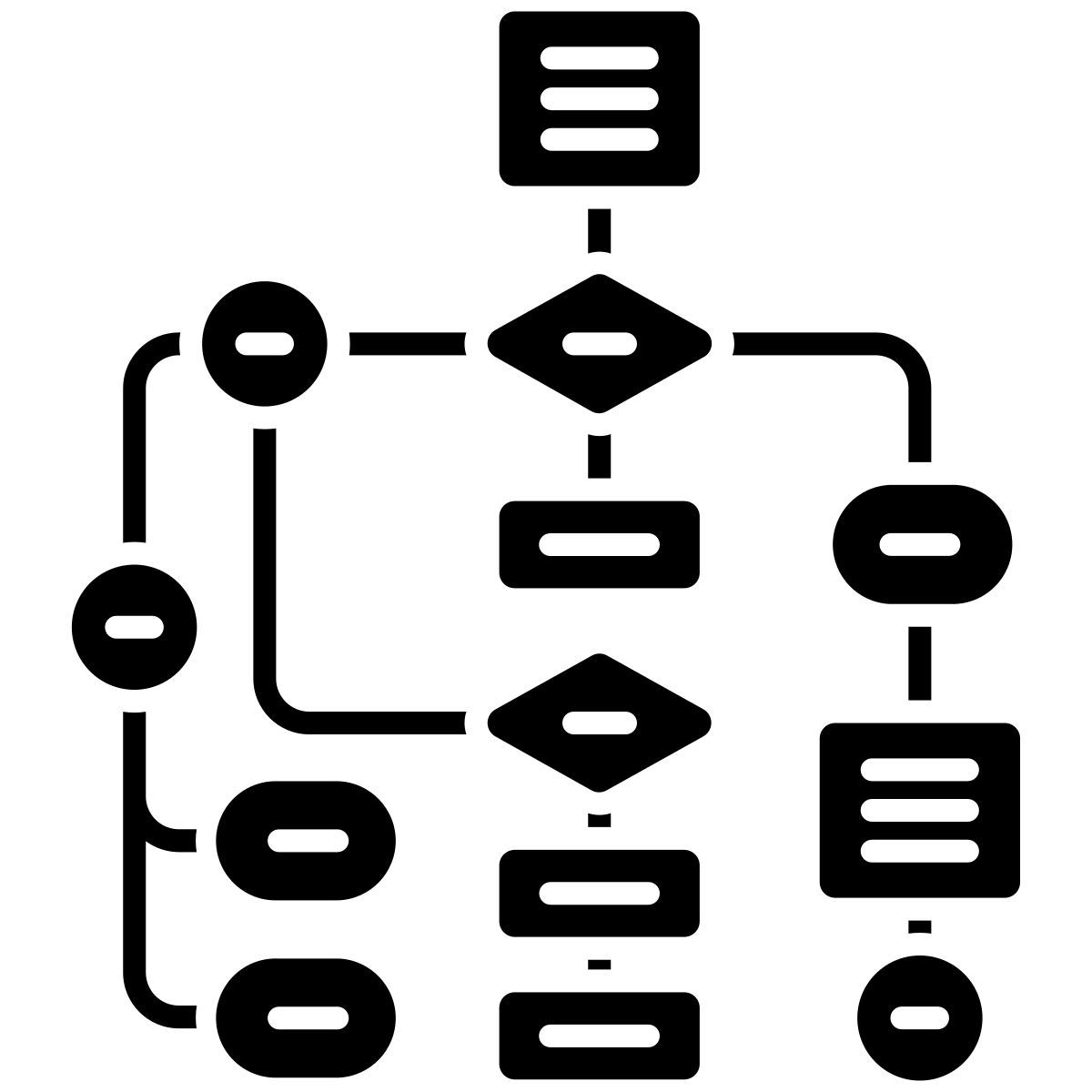 flow chart icon