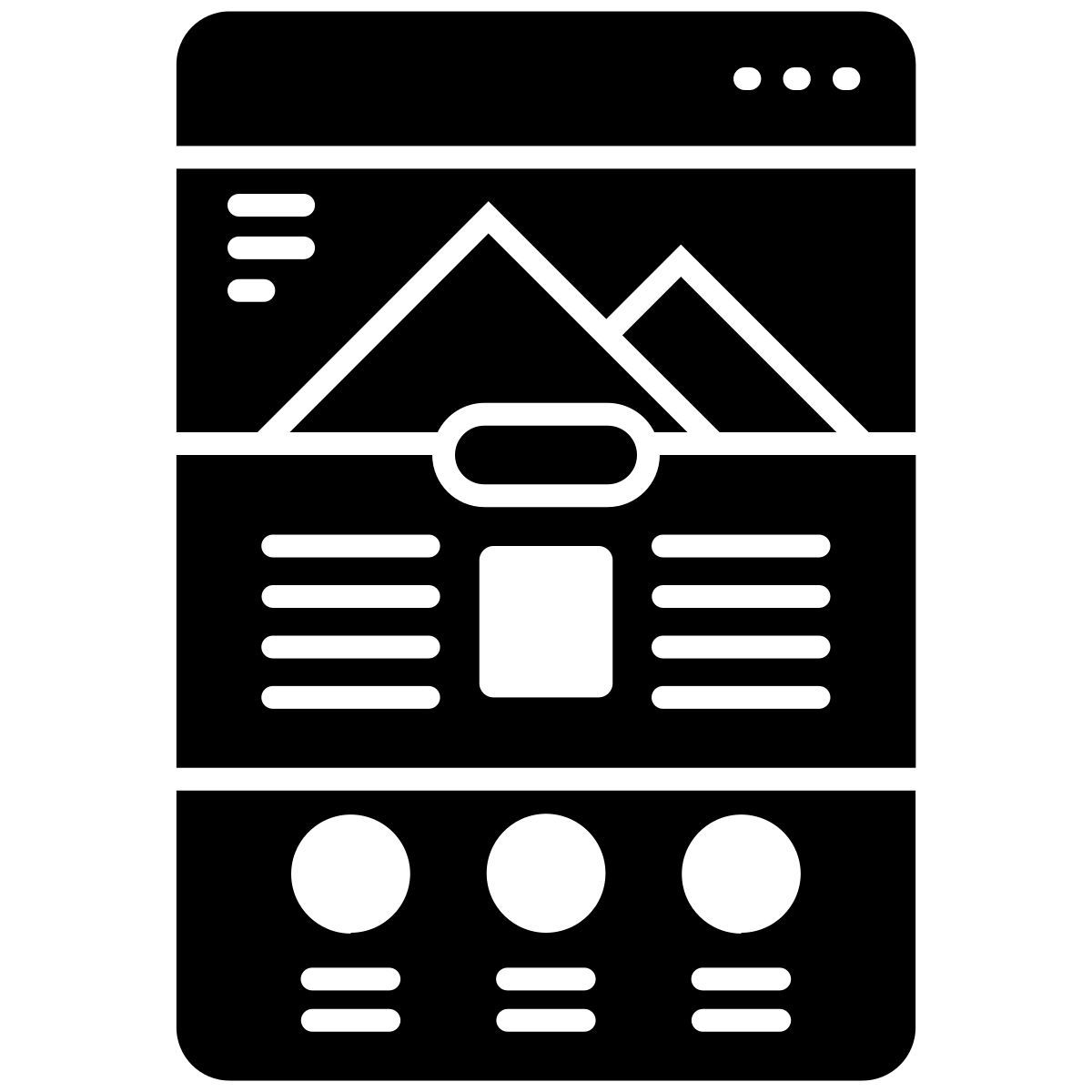 landing page icon