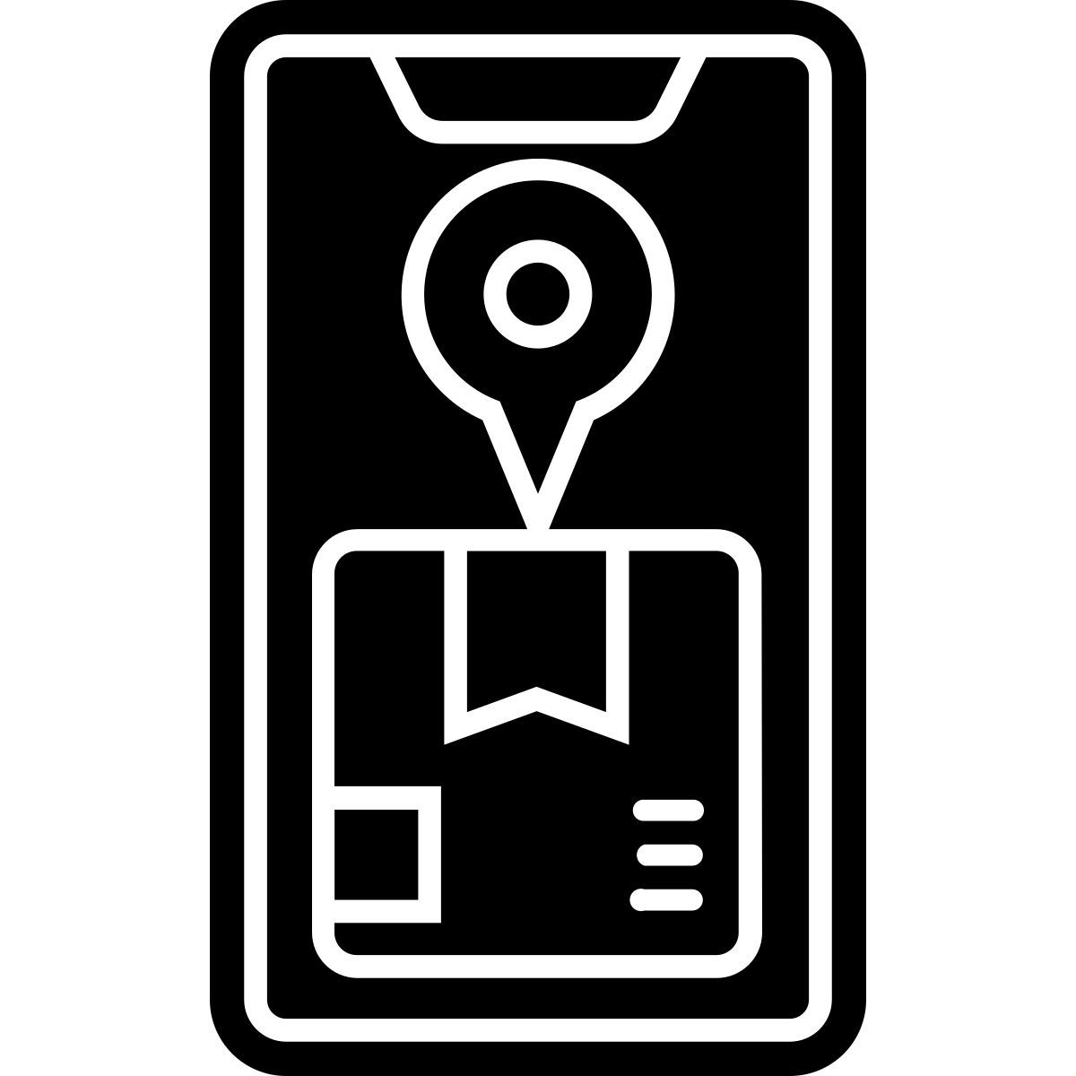 mobile tracking icon