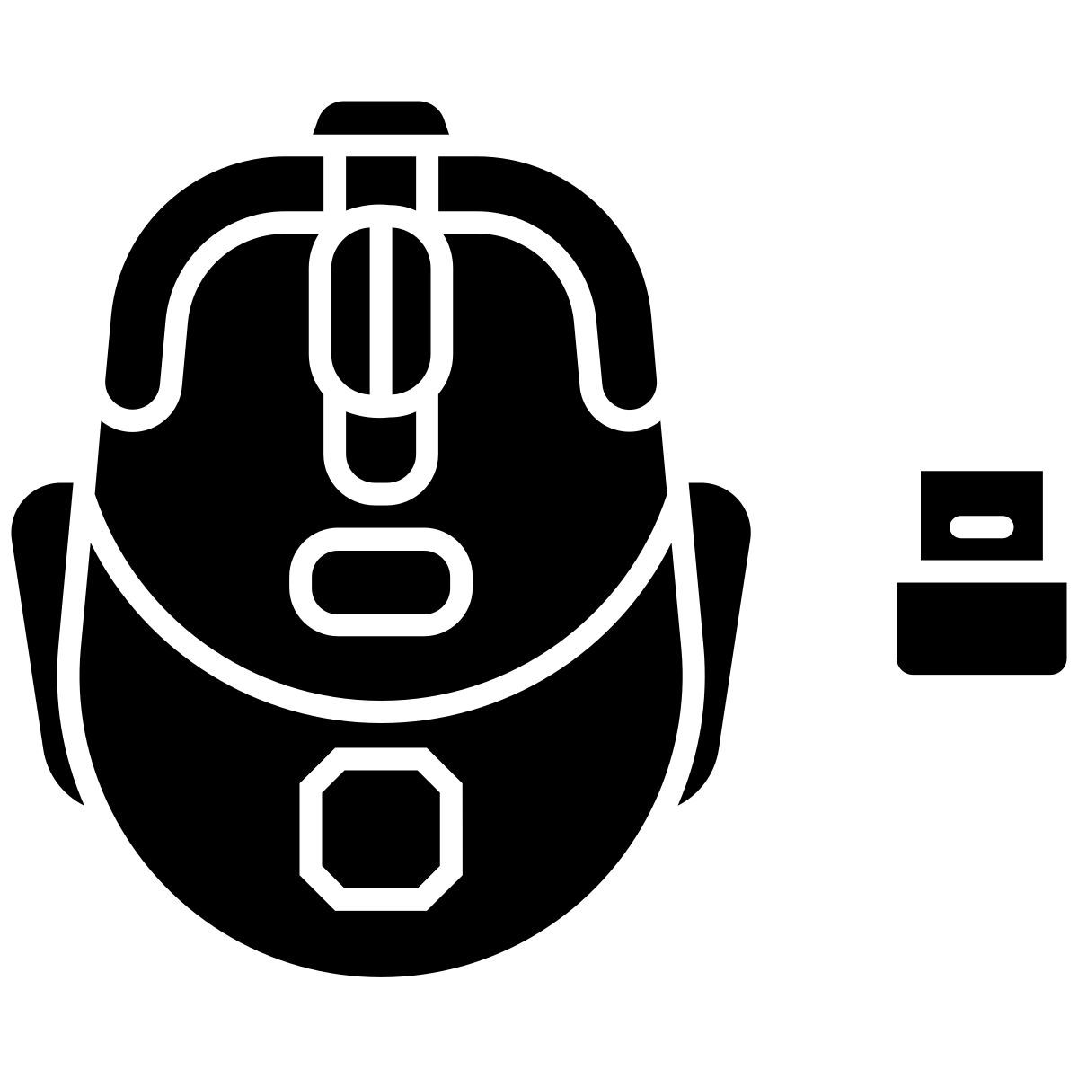 ratón inalámbrico icon