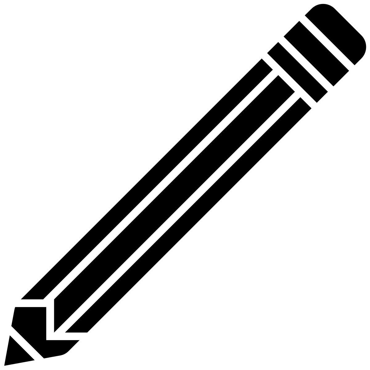 pencil icon