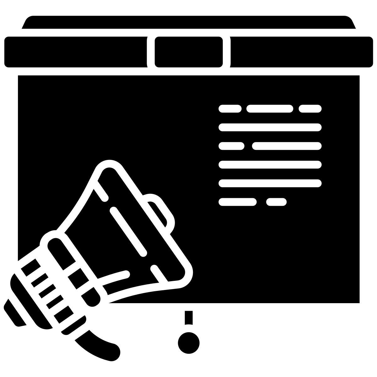 presentation plan icon