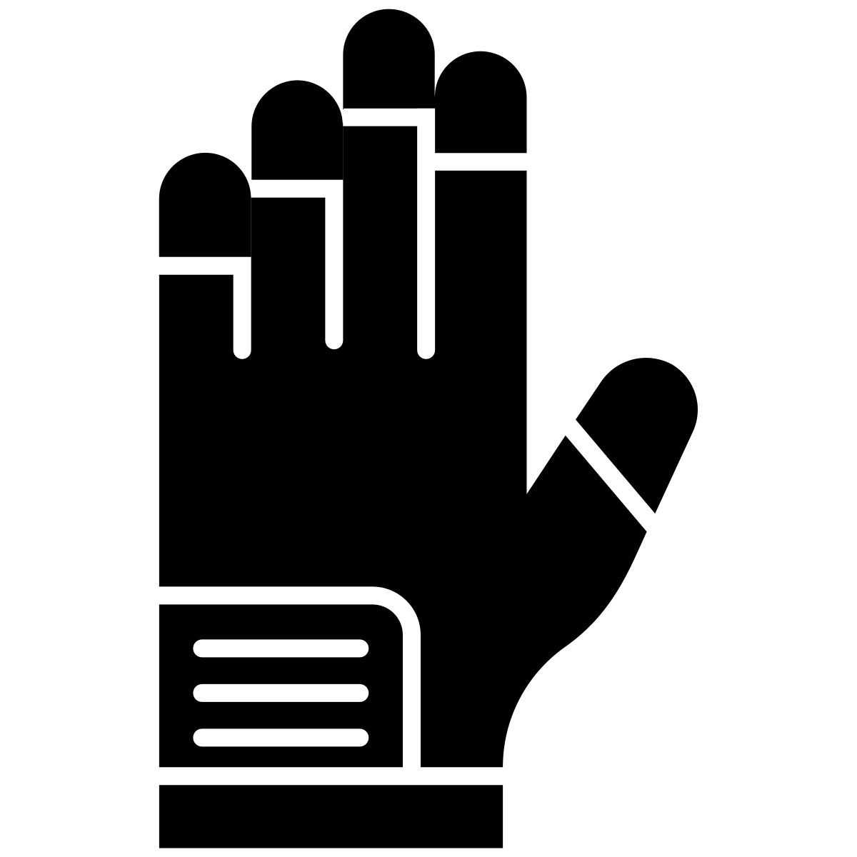 safety glove icon